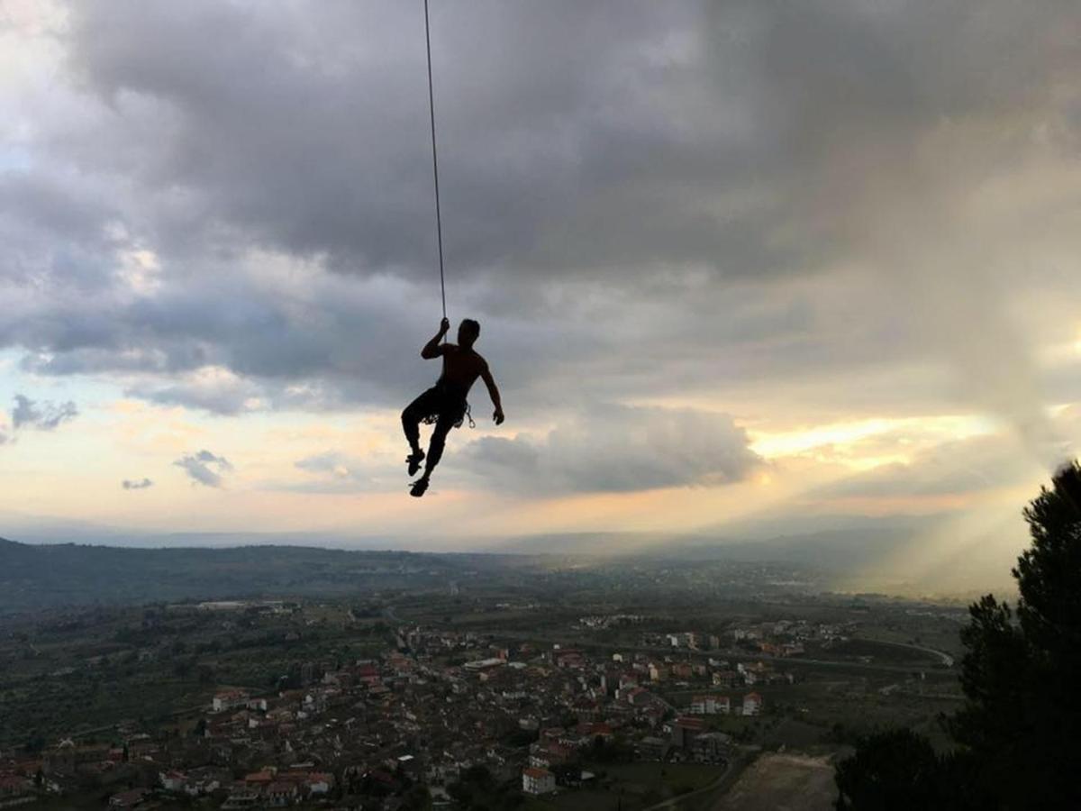 Il Vicoletto Panzió Frascineto Szoba fotó